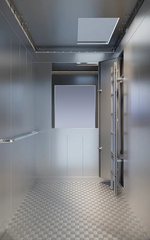 ACİL DURUM KABİNİ Asansör Kabin Aksesuarları