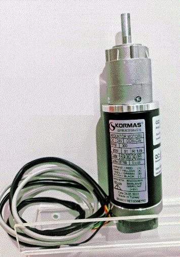 24V 90W Planet Dişli Asansör Kabin Kapı Motoru