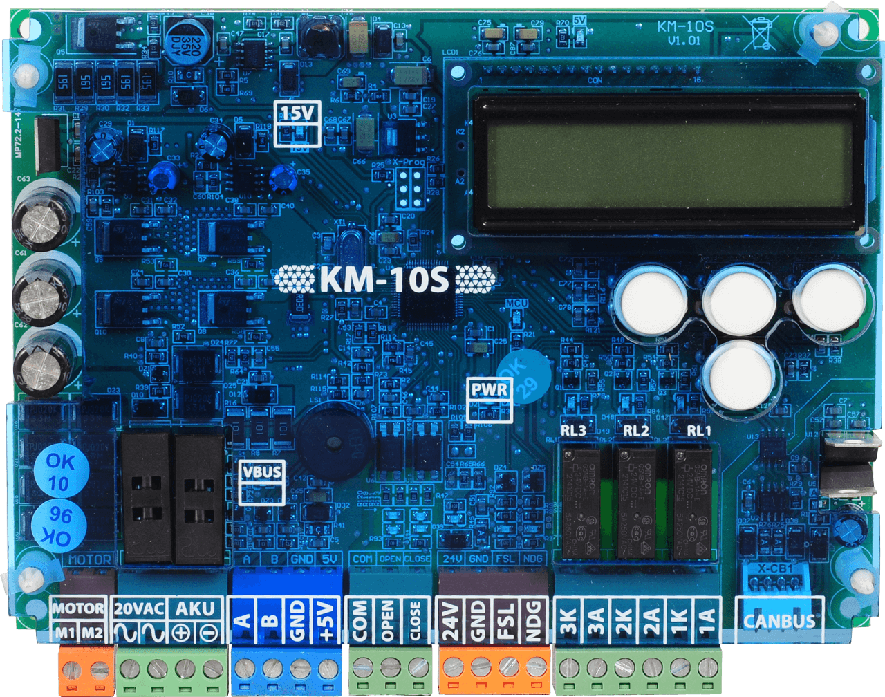 KM 10S Asansör Kapı Kontrol Kartı