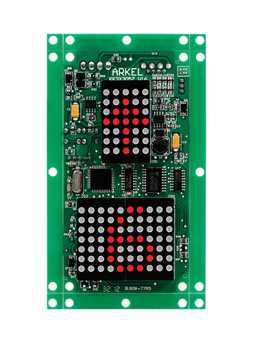 3X Dotmatrix Asansör Kat Göstergesi